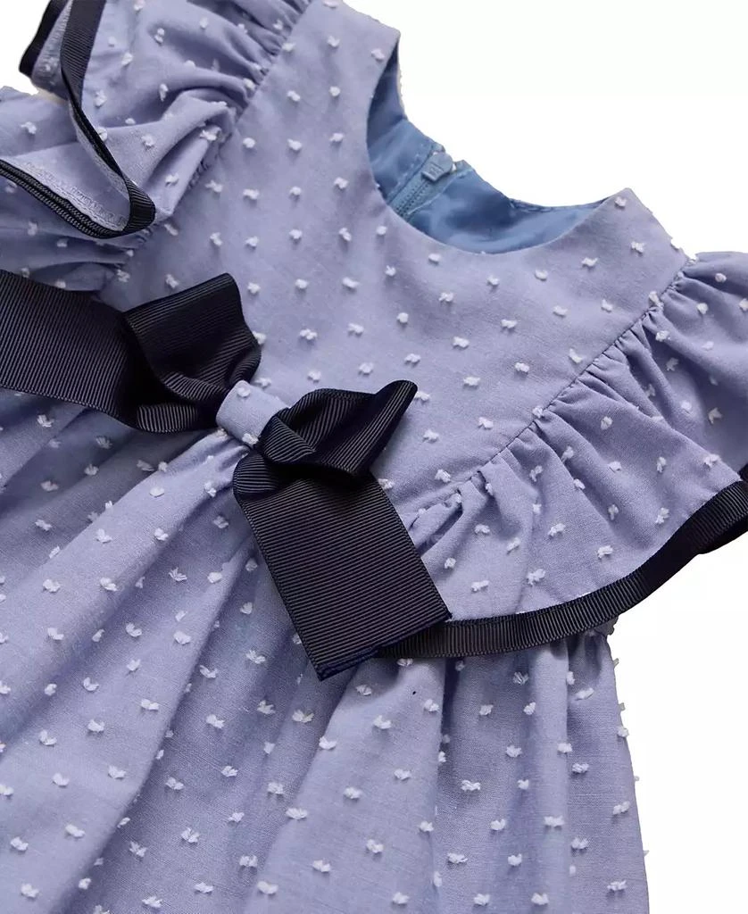 Bonnie Baby Baby Girls 2-Piece Clip Dot Nautical Dress 3