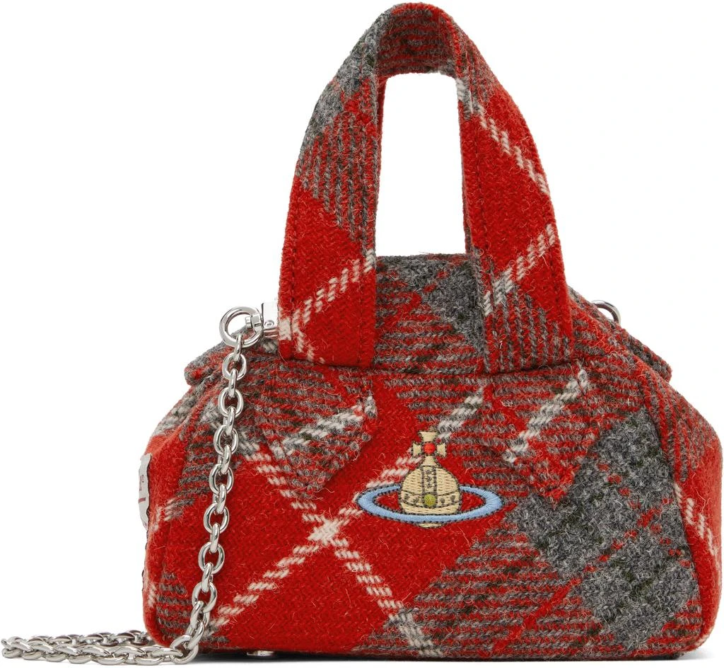 Vivienne Westwood Red Archive Mini Yasmine Bag 1