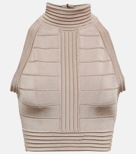 Balmain High-neck crop top 1