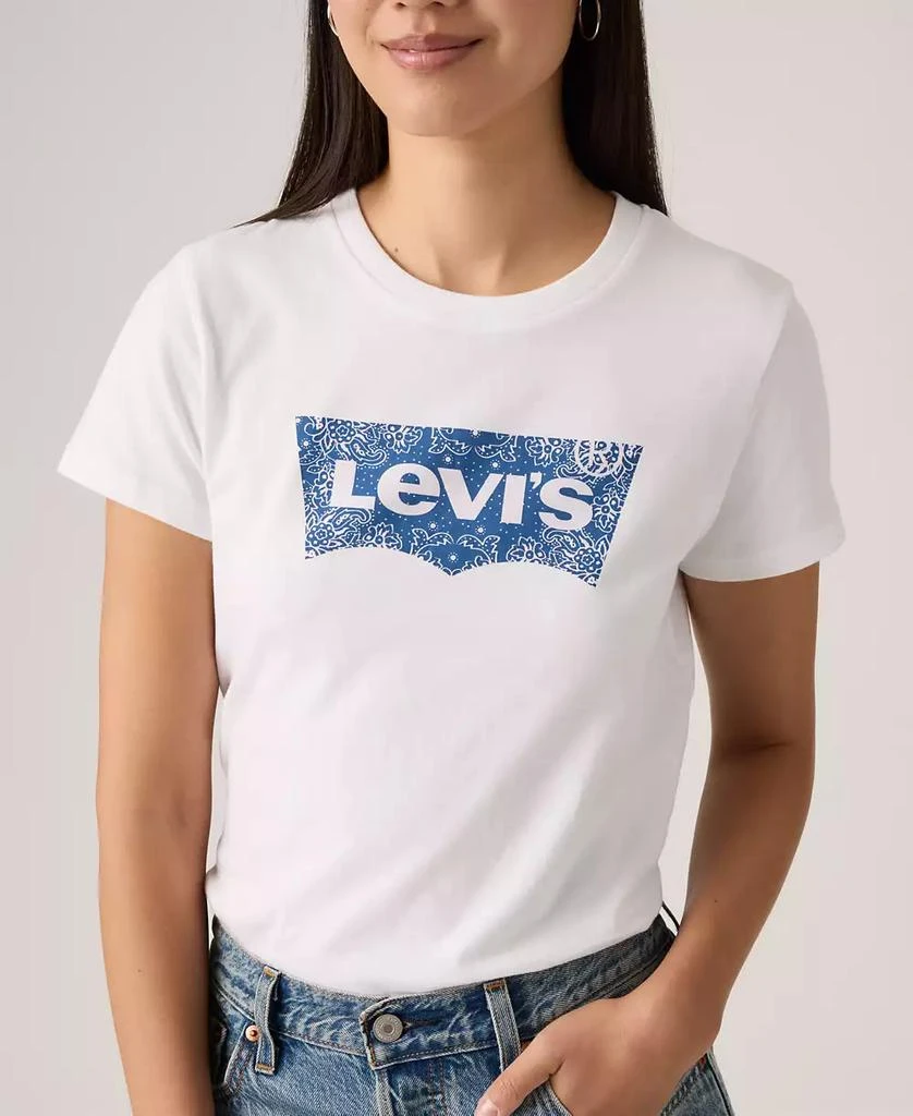 Levi's Women's Perfect Graphic Logo Cotton T-shirt 21