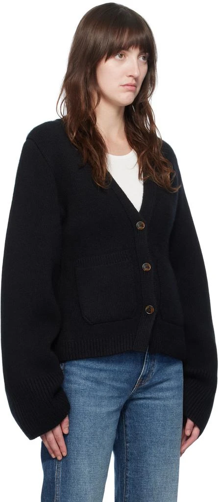 Khaite Black 'The Scarlet' Cardigan 2