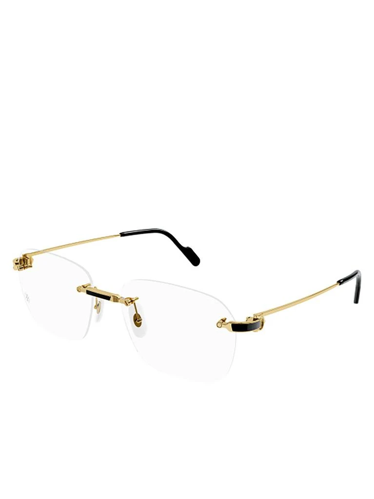 Cartier Cartier Rimless Square Glasses 2