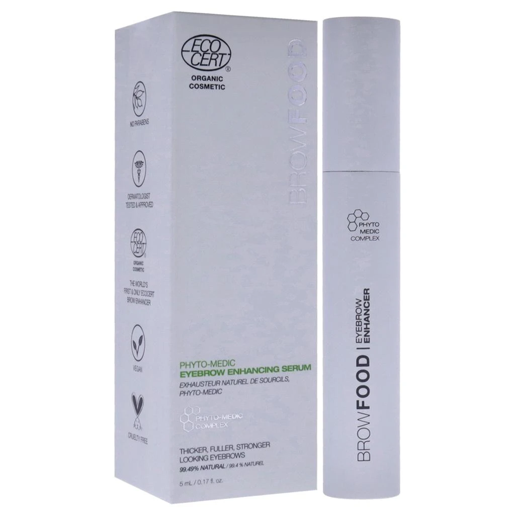 LashFood BrowFood Phyto-Medic Eyebrow Enhancer by  for Women - 0.17 oz Eyebrow 3