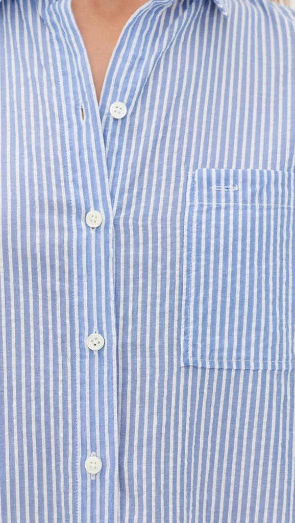 Alex Mill Kerry Shirtdress In Seersucker Stripe 5