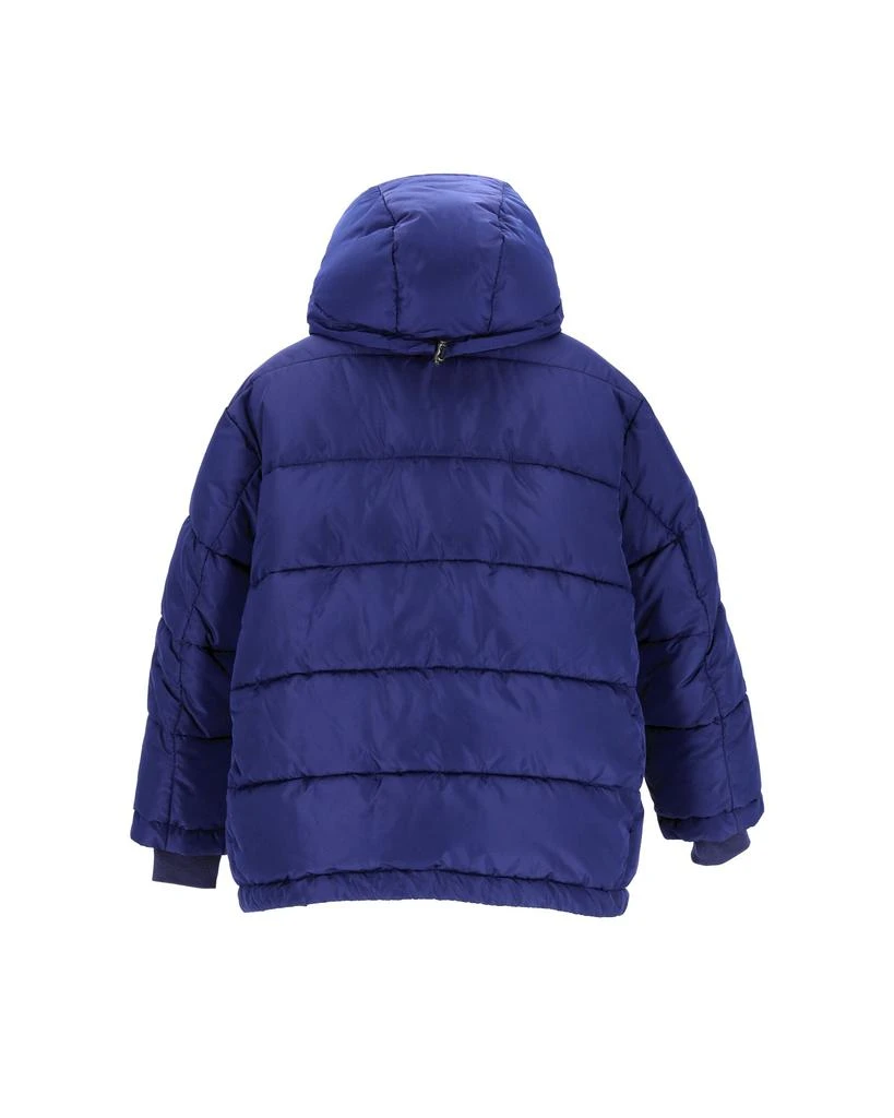 Balenciaga New Swing Puffer Jacket In Blue Polyester 3