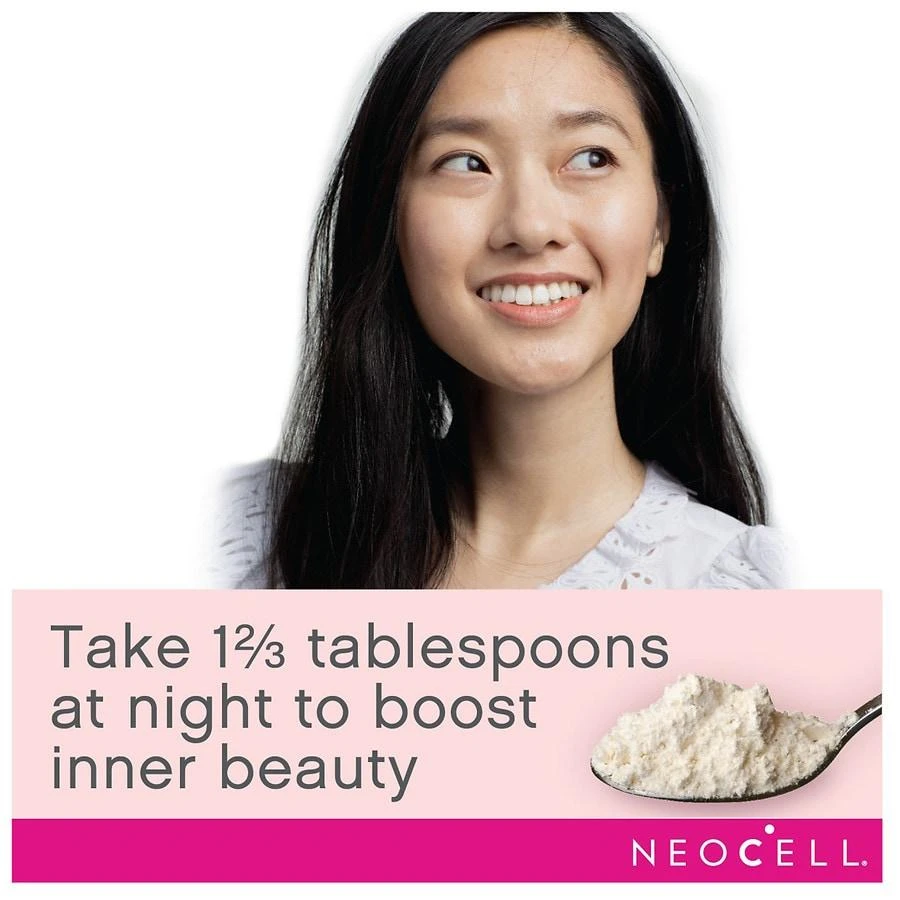 NeoCell Overnighter Collagen Powder with Hyaluronic Acid, Vitamin C, GABA and Melatonin Blueberry Pomegranate 5