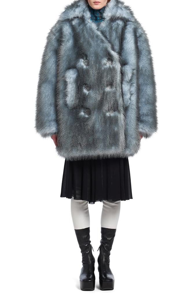 【プラダ・PRADA】Long velour duffle coat Prada Long Velour Duffle Coat - Jackets - Free Shipping
