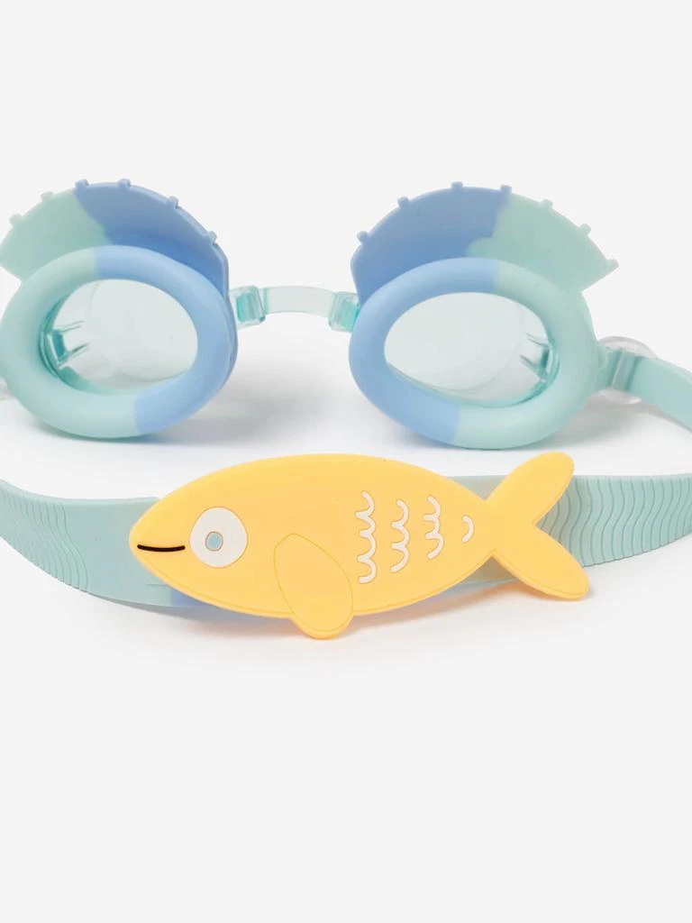 Sunnylife Kids Swim Goggles Finn the Fish in Blue (16cm) 3