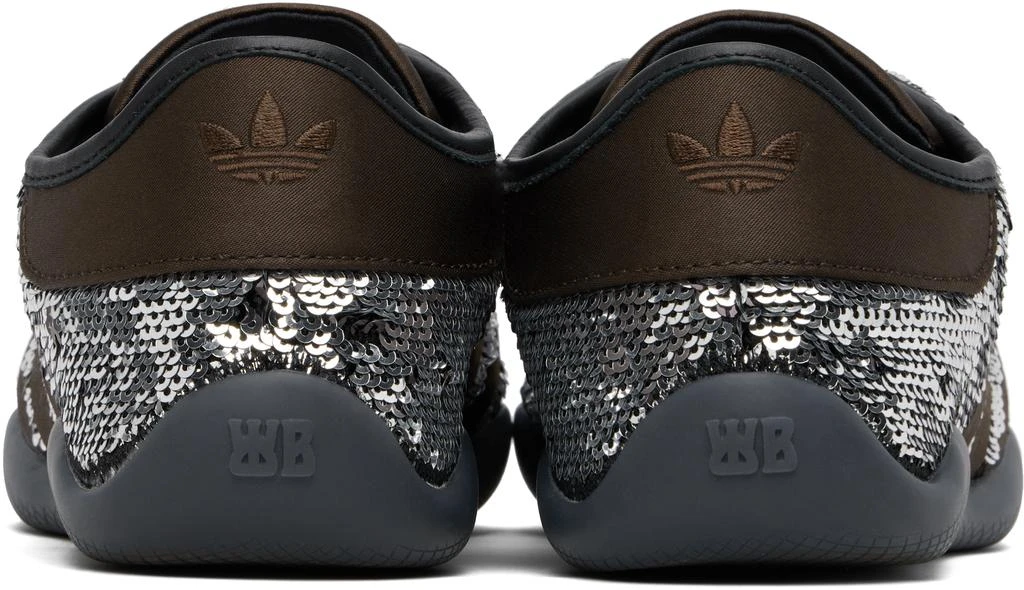 Shop Silver & Brown adidas Originals Edition Lo Pro Sequin Sneakers on Sale  at BeyondStyle  Get 70% Off Silver & Brown adidas Originals Edition Lo Pro Sequin  Sneakers with Limited-Time Flash