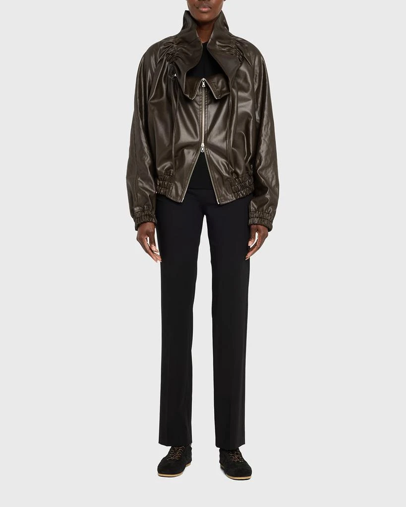 Dries Van Noten Dustin Mesh Leather Low-Top Sneakers 3