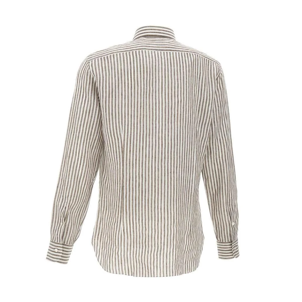 BARBA Barba Striped Button-Down Shirt 2