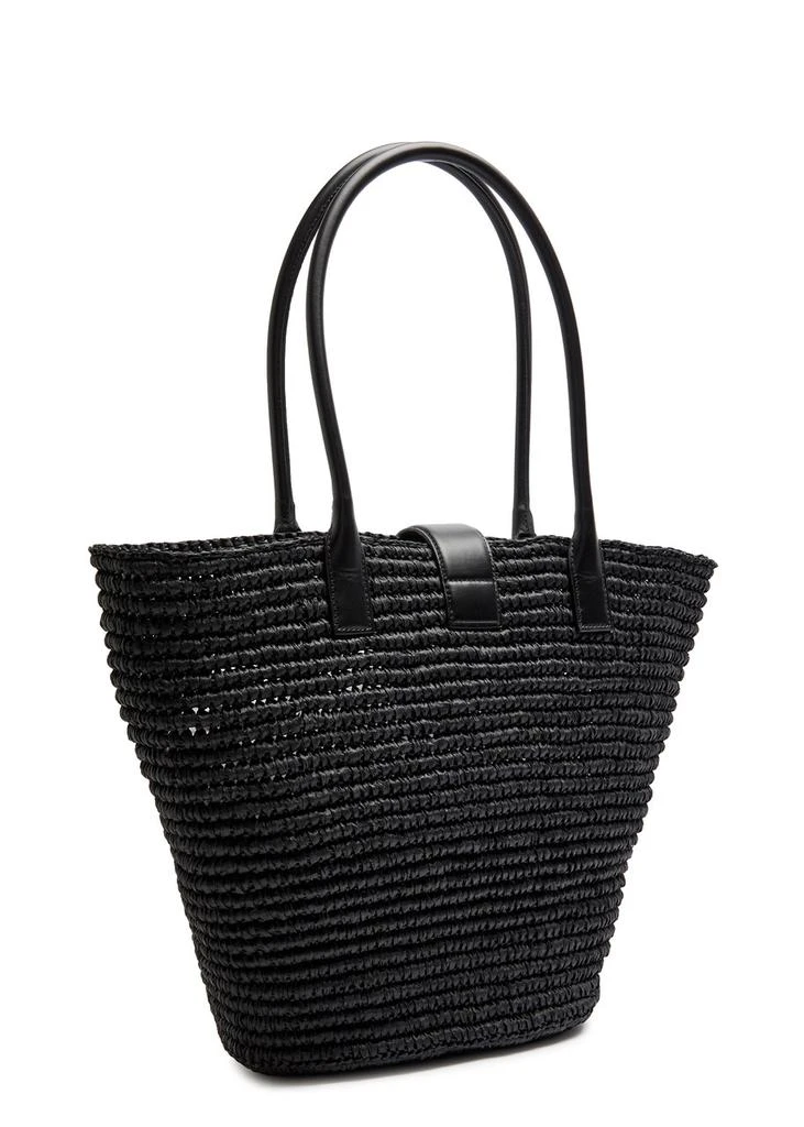 ANINE BING Lou woven raffia tote 2