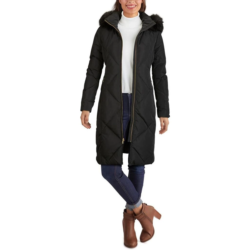 Cole Haan Womens Insulated Detachable Hood Down Coat 3