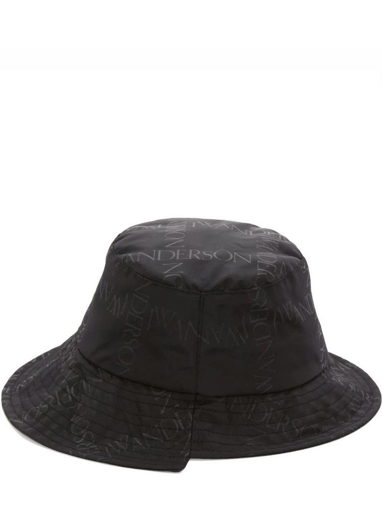 NA Black asymmetric bucket Hat