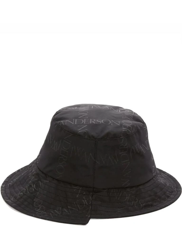 NA Black asymmetric bucket Hat 1
