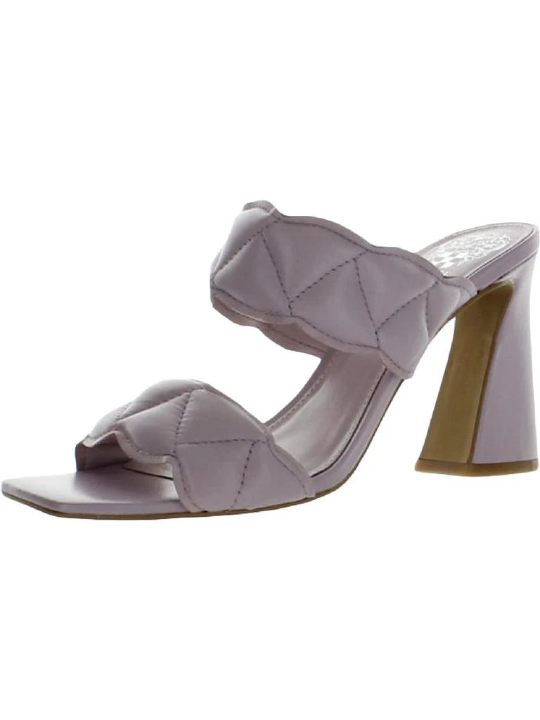 Vince Camuto Renneya Womens Leather Square Toe Mule Sandals 7