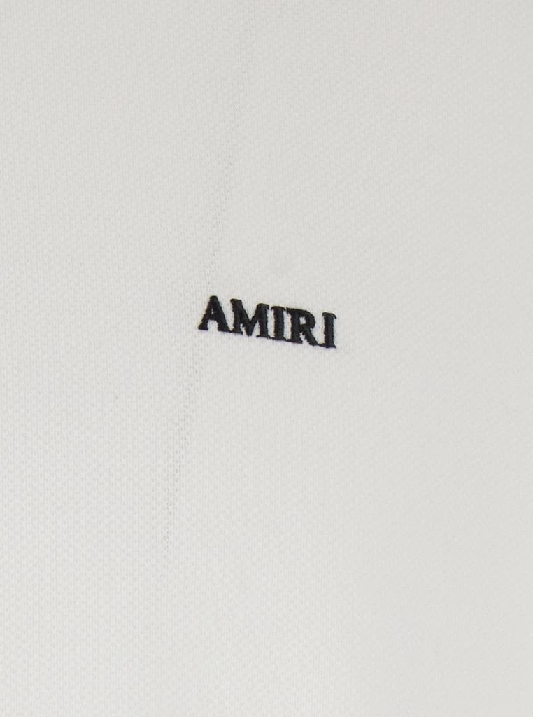 AMIRI Amiri Logo Embroidered Polo Shirt 3
