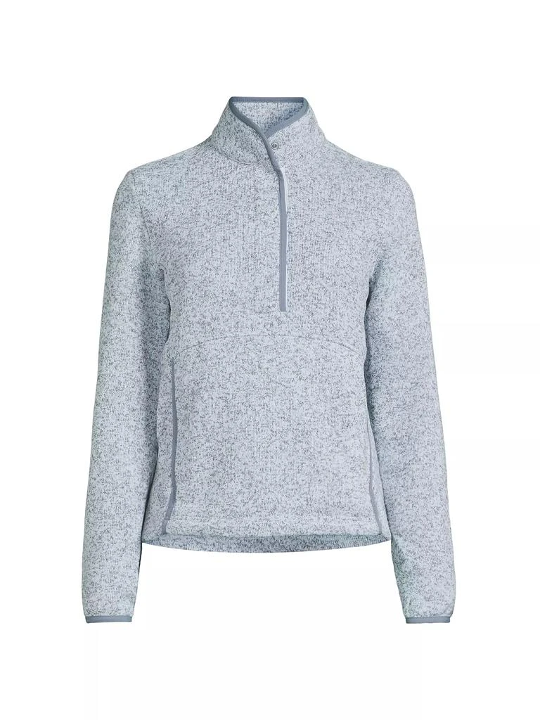 Zero Restriction Maddy Snap-Placket Sweater 1