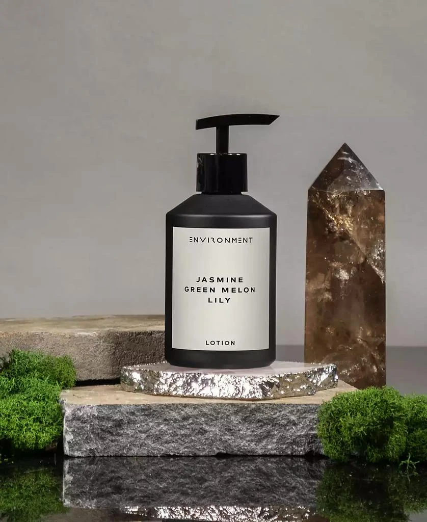 ENVIRONMENT Jasmine, Green Melon & Lily Lotion (Inspired by 5-Star Luxury Hotels), 10 oz. 2