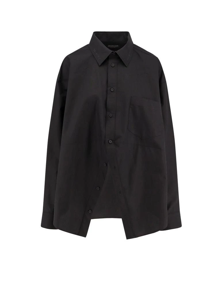Balenciaga Balenciaga Chest Pocket Long-Sleeved Shirt from Cettire