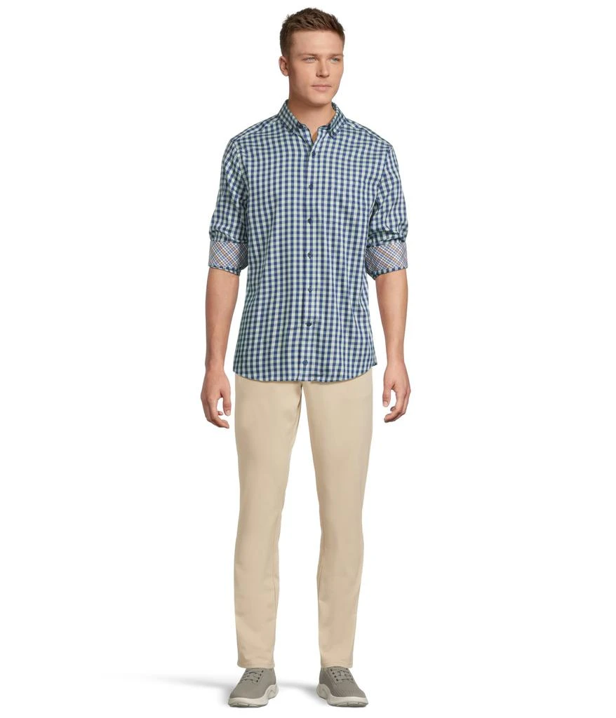 Johnston & Murphy Xc4 Two Tone Gingham Shirt 5