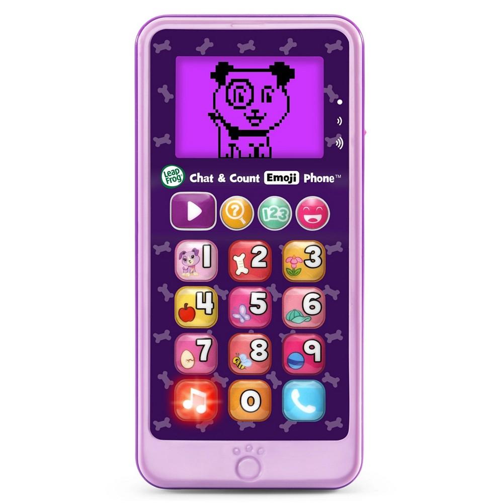 VTech Chat Count Emoji Phone Violet