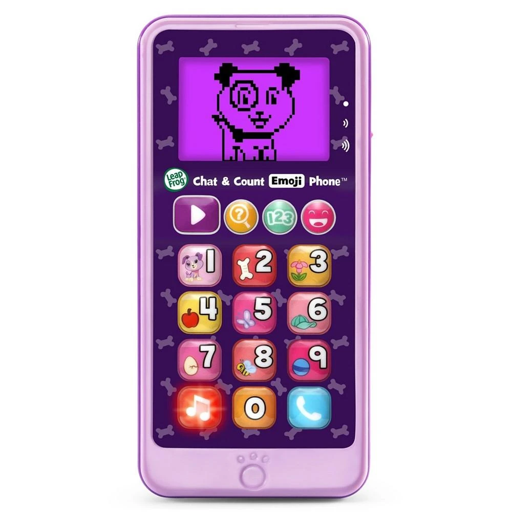 VTech Chat Count Emoji Phone Violet 1