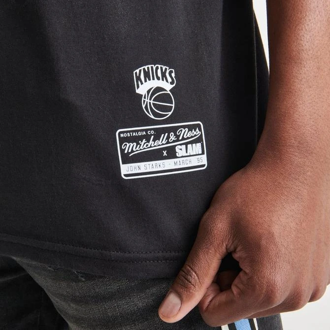 Mitchell and Ness Men's Mitchell & Ness Slam Magazine John Starks Cover Graphic T-Shirt 6