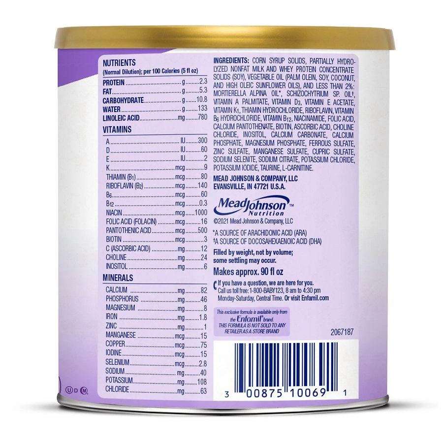 Enfamil Infant Formula 0-12M Makes 90 Ounces 2