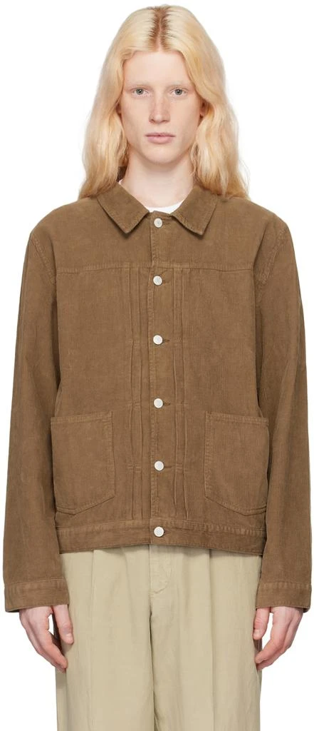 Officine Générale Brown Leo Jacket 1