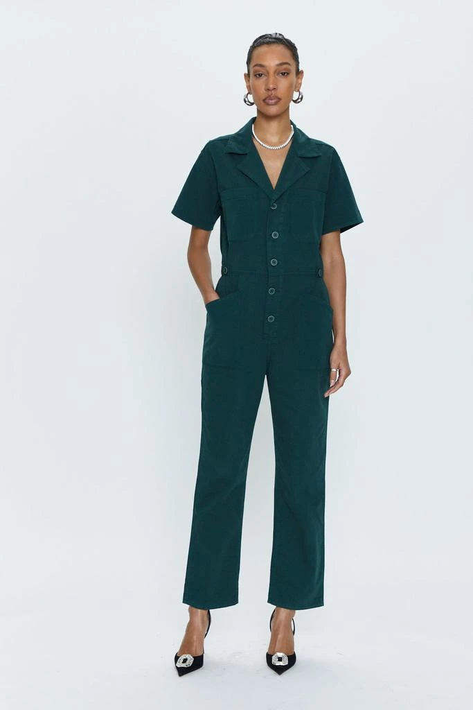 Pistola Denim Grover Short Sleeve Field Suit - Pine 1