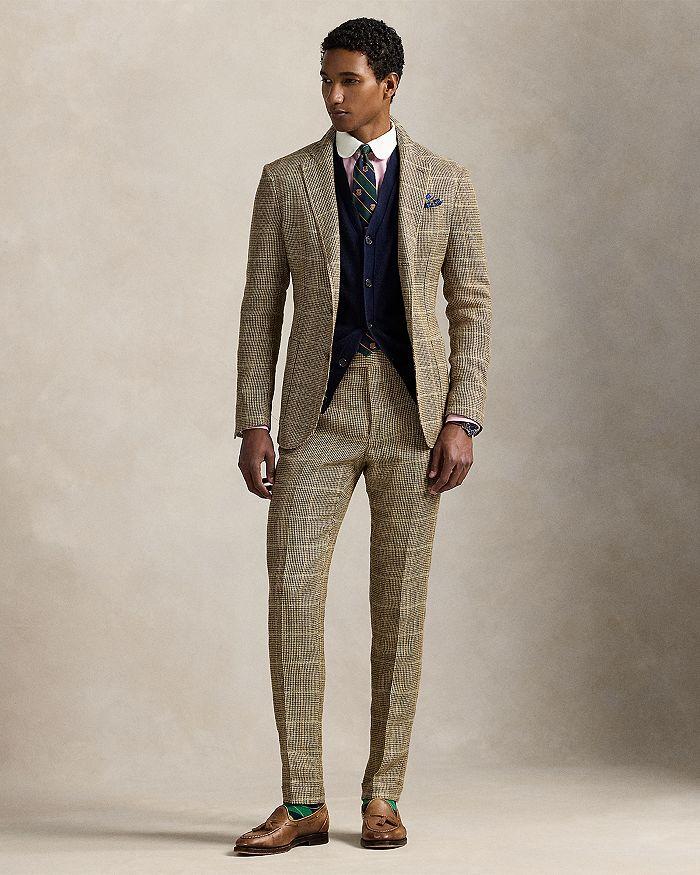 Ralph Lauren Polo Soft Tailored Tick Weave Jacket