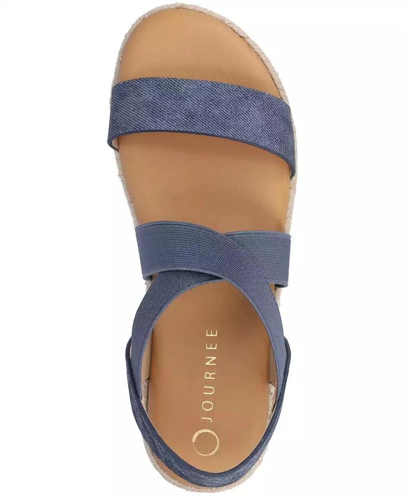 Journee Collection Women's Caroline Strappy Espadrille Sandals 4