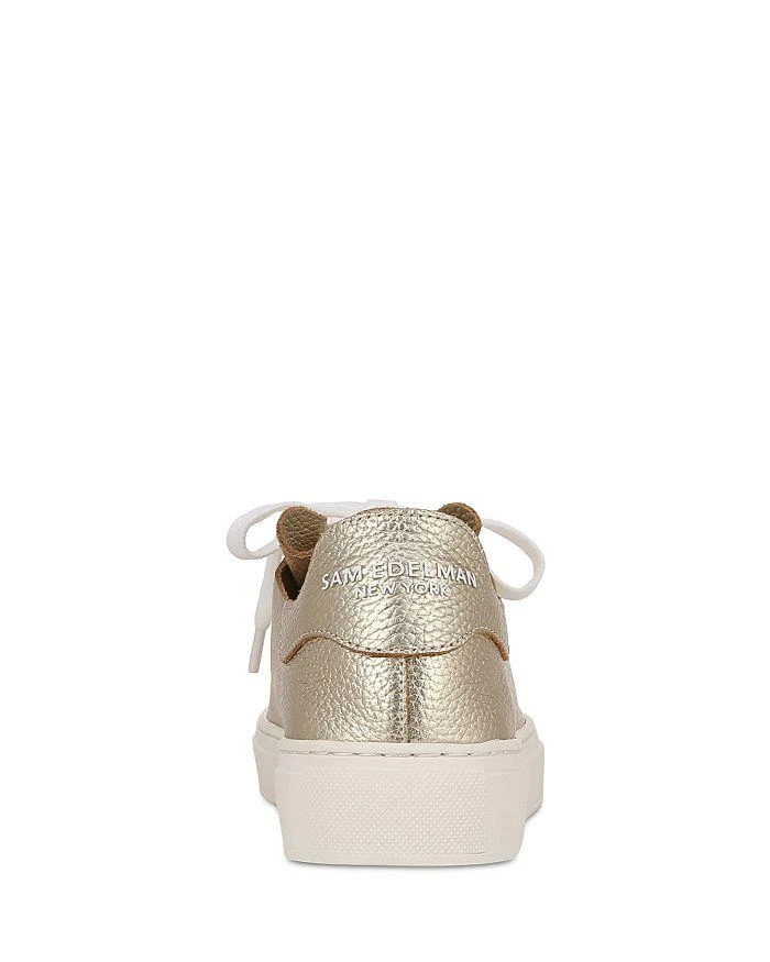 Sam Edelman Women's Poppy Lace Up Low Top Sneakers 5