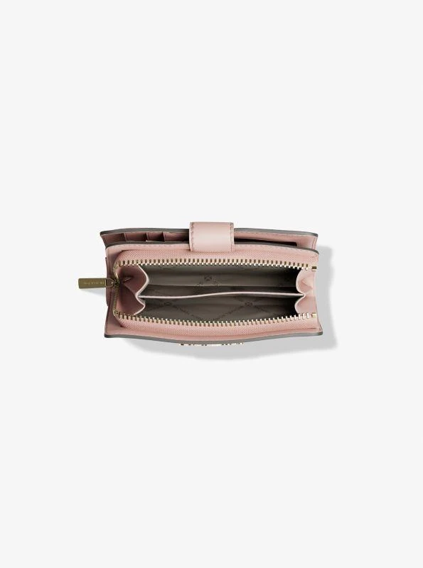 Michael Kors Jet Set Medium Signature Logo Bi-Fold Wallet 5