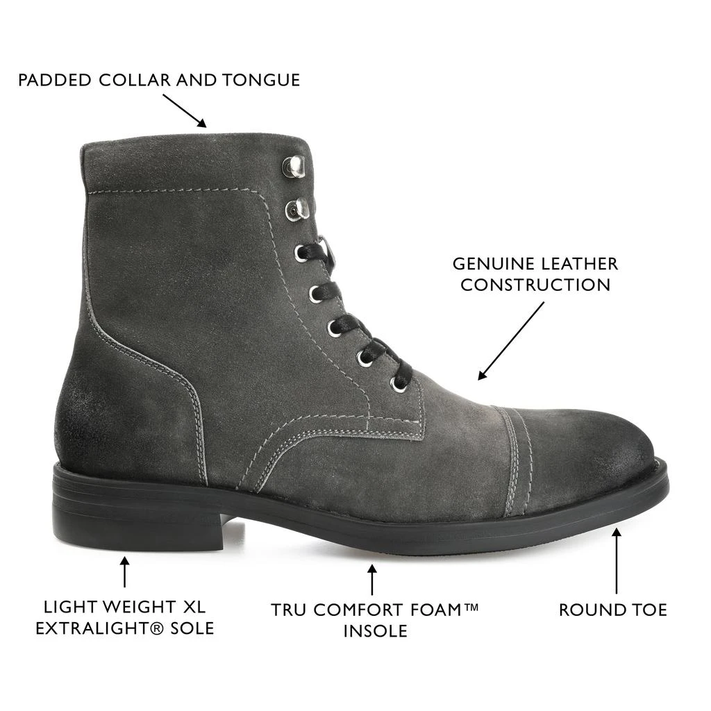 Thomas & Vine Darko Cap Toe Wide Width Ankle Boot 5