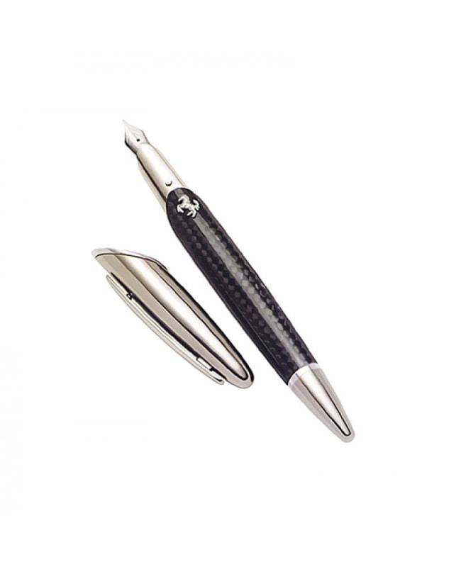 Montegrappa Montegrappa Ferrari Limited Edition Steel and Carbon Fiber Fountain Pen ISFCF3KC-PO