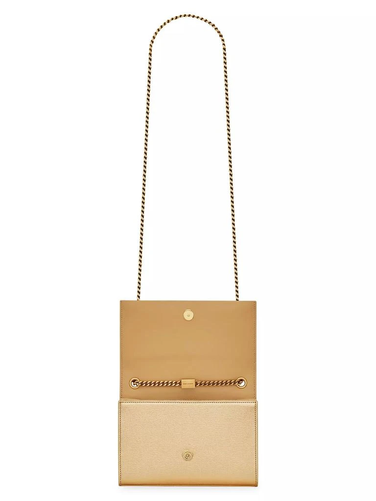 Yves Saint Laurent Kate Metallic Leather Shoulder Bag 5