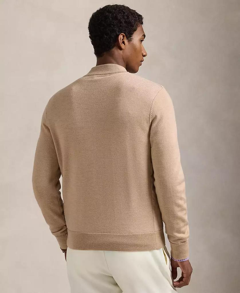 Ralph Lauren Men's Hybrid Wool Full-Zip Sweater