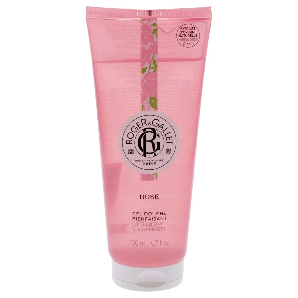 ROGER & GALLET Wellbeing Shower Gel - Rose by  for Unisex - 6.7 oz Shower Gel 1