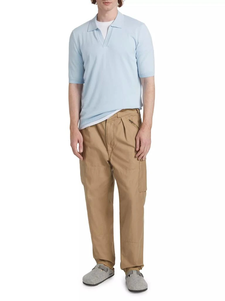 Saks Fifth Avenue COLLECTION Johnny Collar Polo 2