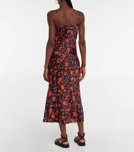 Lee Mathews Bella floral silk satin slip dress 3