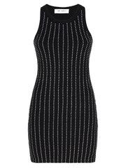 オールインワン・サロペット The Attico Black Jersey Mini Dress The Attico Jersey mini dress - Black - Women | 241WCA263A014100