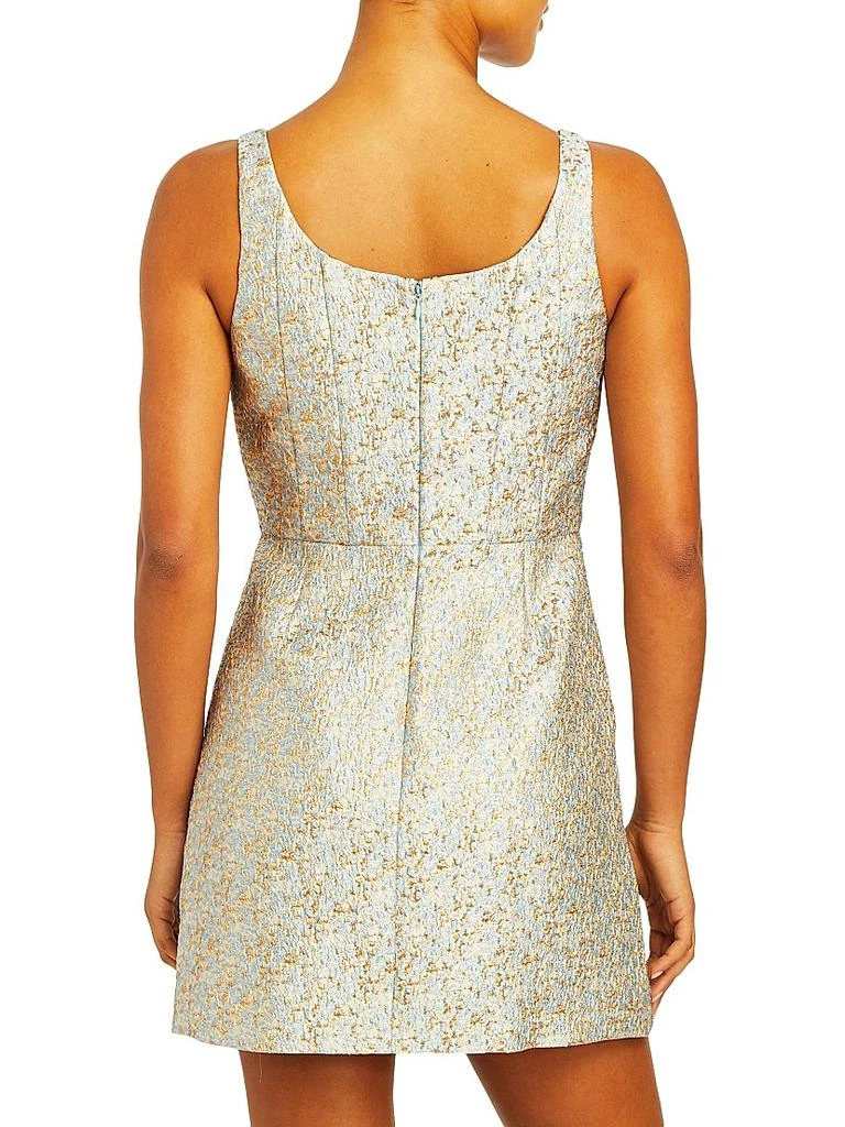 Mestiza New York Chianti Jacquard Minidress 5