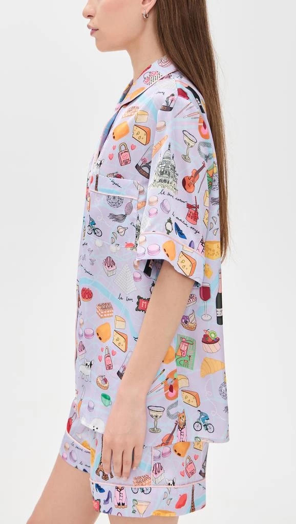 Karen Mabon City of Love Classic Short Pajama Set 3