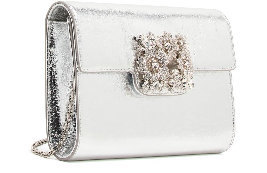 クラッチバッグ Roger Vivier Mini clutch bag with Rhinestone Bouquet Roger Vivier Bouquet mini clutch bag - Handbags - Free