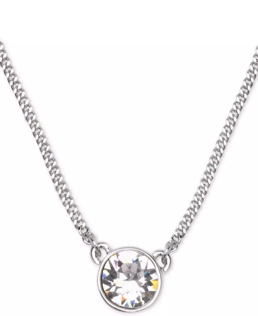 Givenchy Crystal Pendant Necklace, 16" + 2" Extender