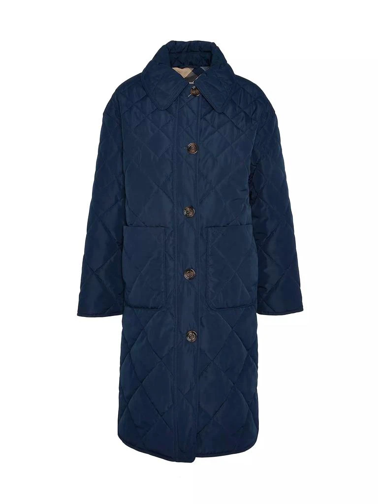 Barbour Cassandra Quilted Long Coat 1