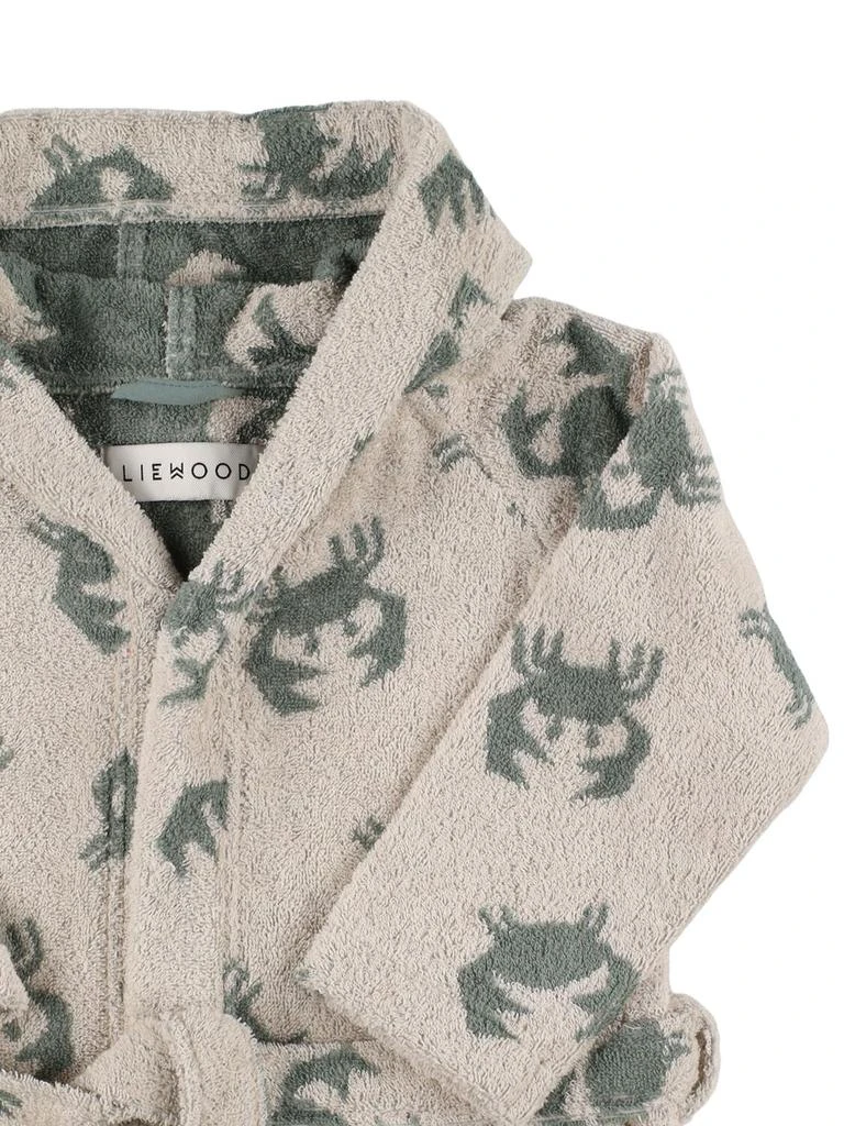 Liewood Hooded Cotton Bathrobe 1
