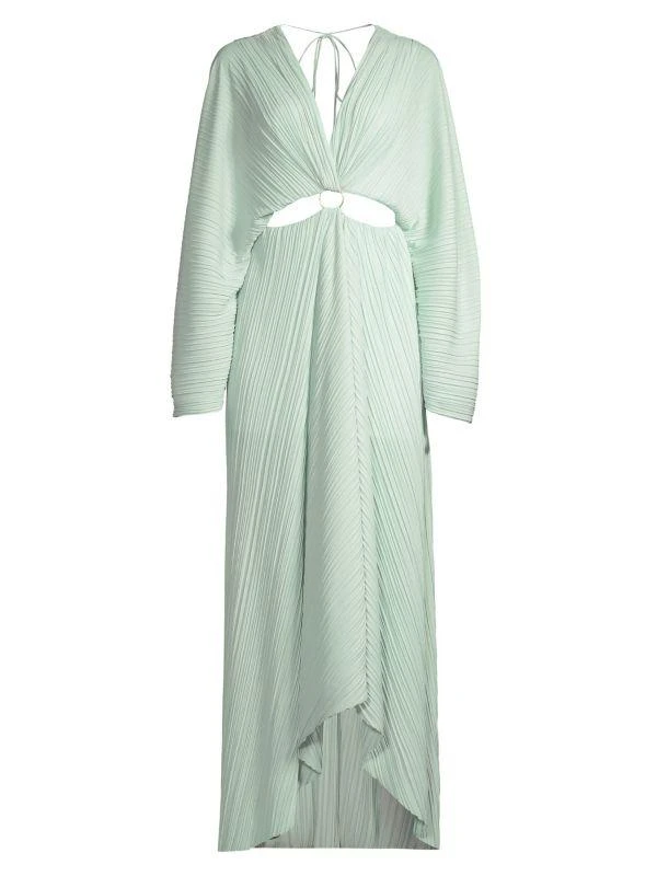 Significant Other Akila Plissé Cut-Out Maxi Dress 5